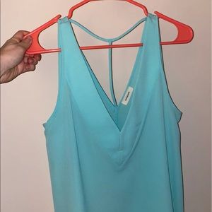 Turquoise blouse